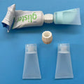 TravelDrop | Reiseflaschen Set 30 ml | Auslaufsicher | Nachfüllbar | 3 Flaschen mit Adaptern