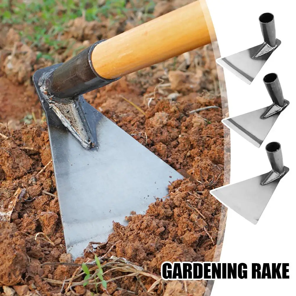 AgroForge Gartenhacke Schmiedestahl | Robuste Unkrauthacke | Bodenbearbeitung & Gemüse pflanzen | Ergonomisch