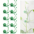 ClimboNest | Pflanzen-Kletterclips Schneckenform | Selbstklebende Rankhilfe für Zimmerpflanzen | 10er Set