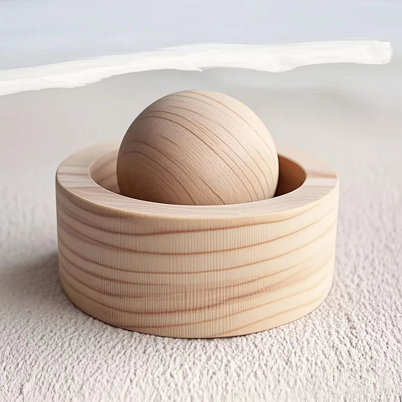 AromaWood | Ätherischer Öl Diffusor aus Holz | Natürlicher Duftspender für Auto & Zuhause