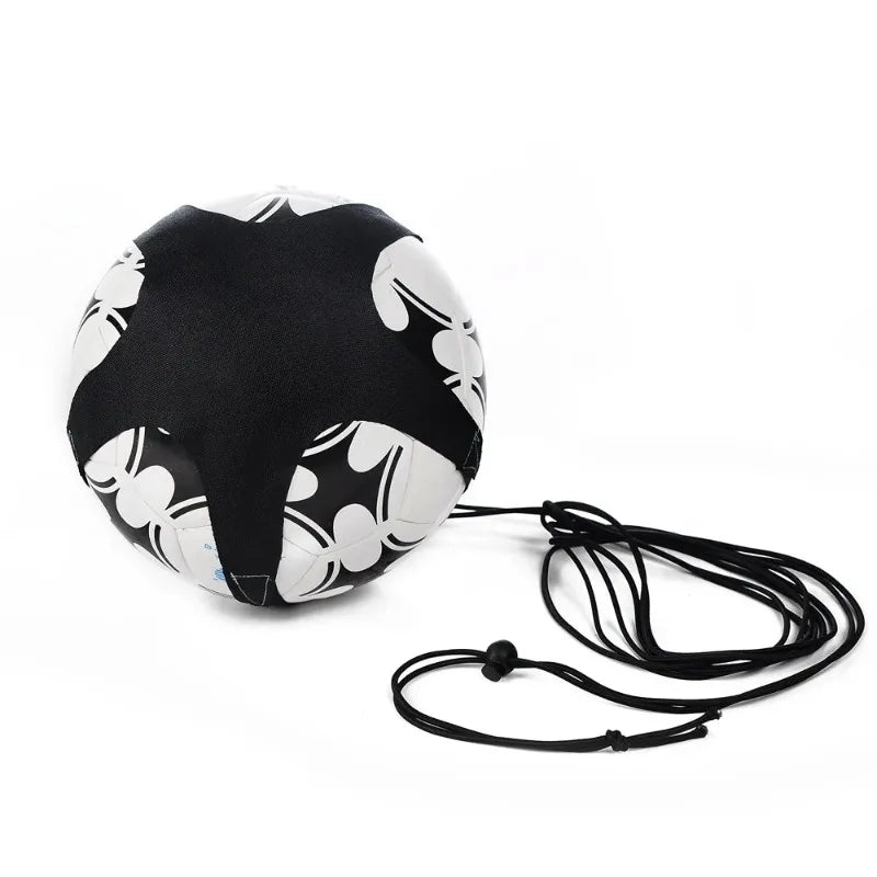 Kickaro Fußball-Trainer für Kinder | Verstellbarer Hüftgurt | Elastisches Solo-Trainingssystem | Ballkontrolle & Schusstraining
