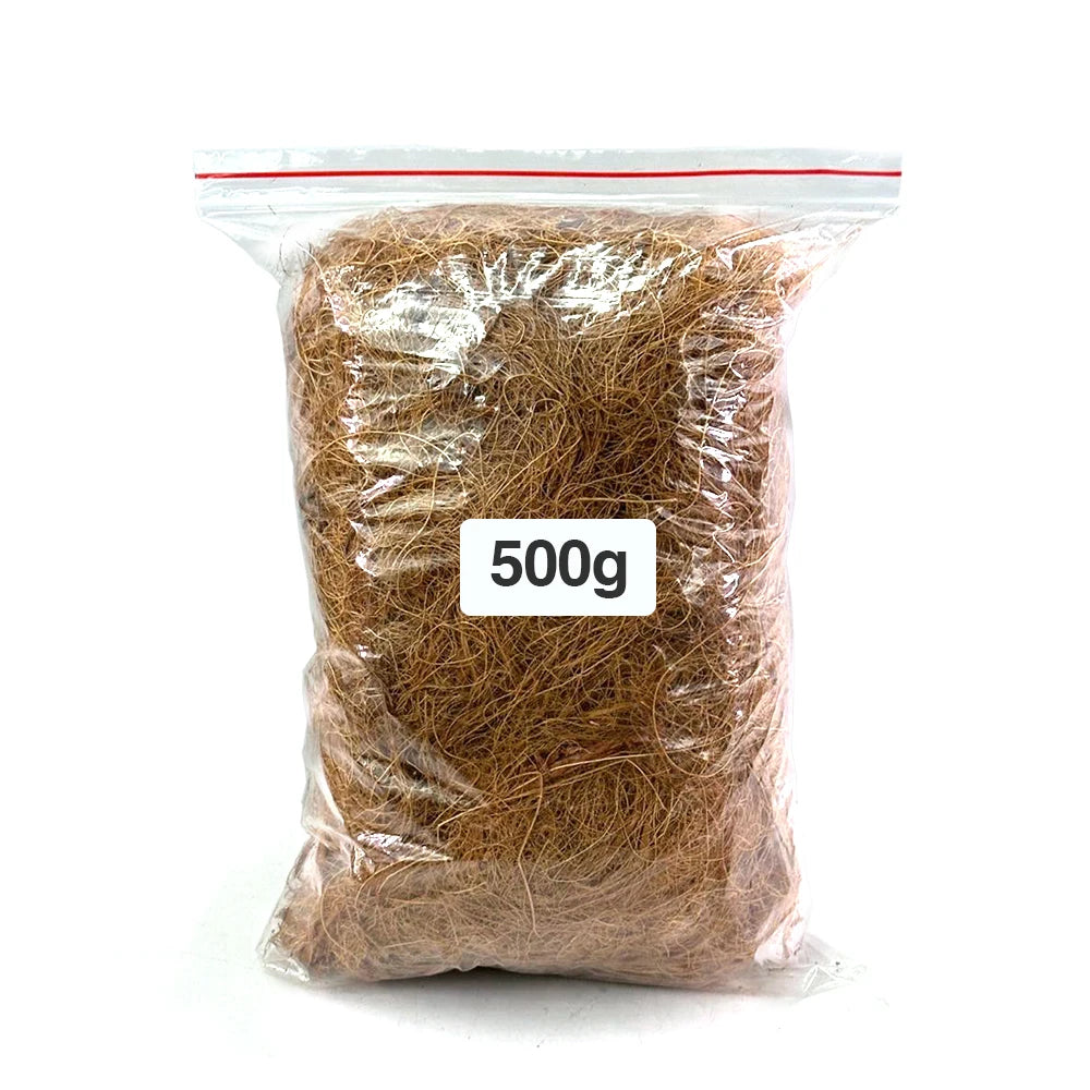 Floracoco | Kokosfaser Mulch | Natürliche Pflanzenabdeckung | Organische Kokosfasern für Töpfe & Terrarien