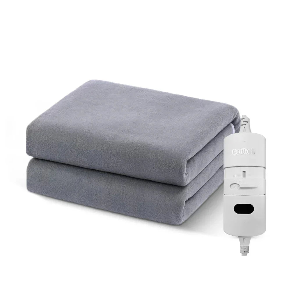 Electric Heated Blanket | Thermostat Controlled | Double Size | 220V EU Plug