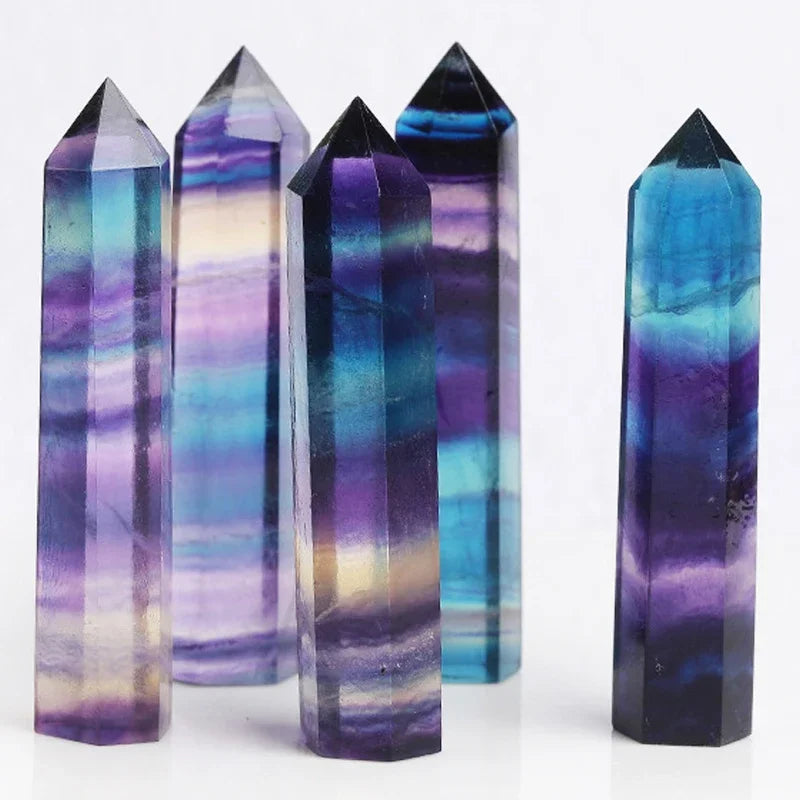Crystal Obelisk Elaria | Natural Stone Healing Stone | For Meditation & Reiki | 4–8 cm
