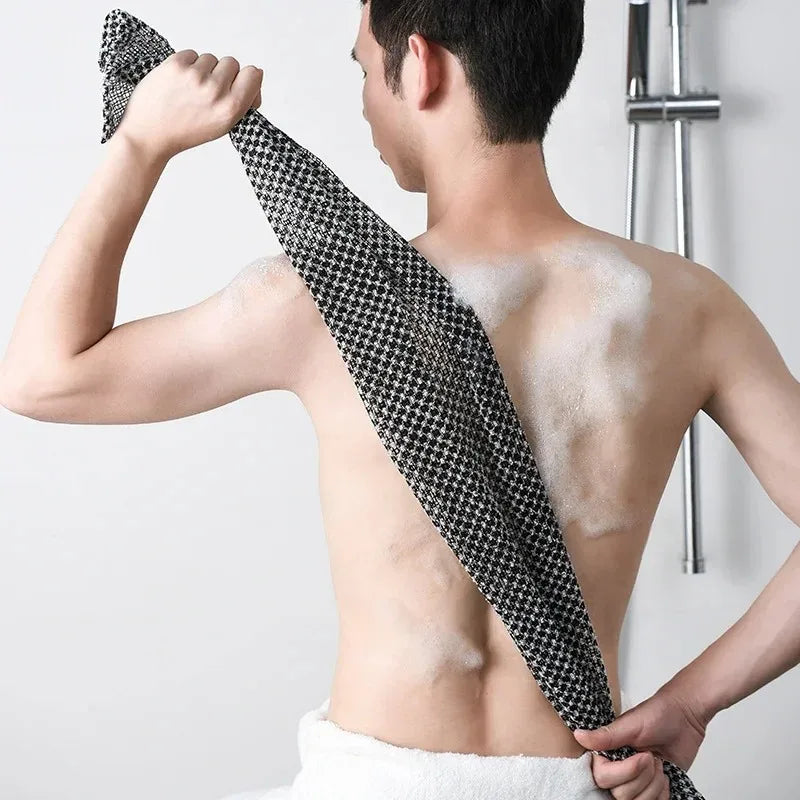 DermaGlide Unisex Rücken-Peeling | Dusch-Körperpeeling | Sanfte Hautpflege | Tiefenreinigung
