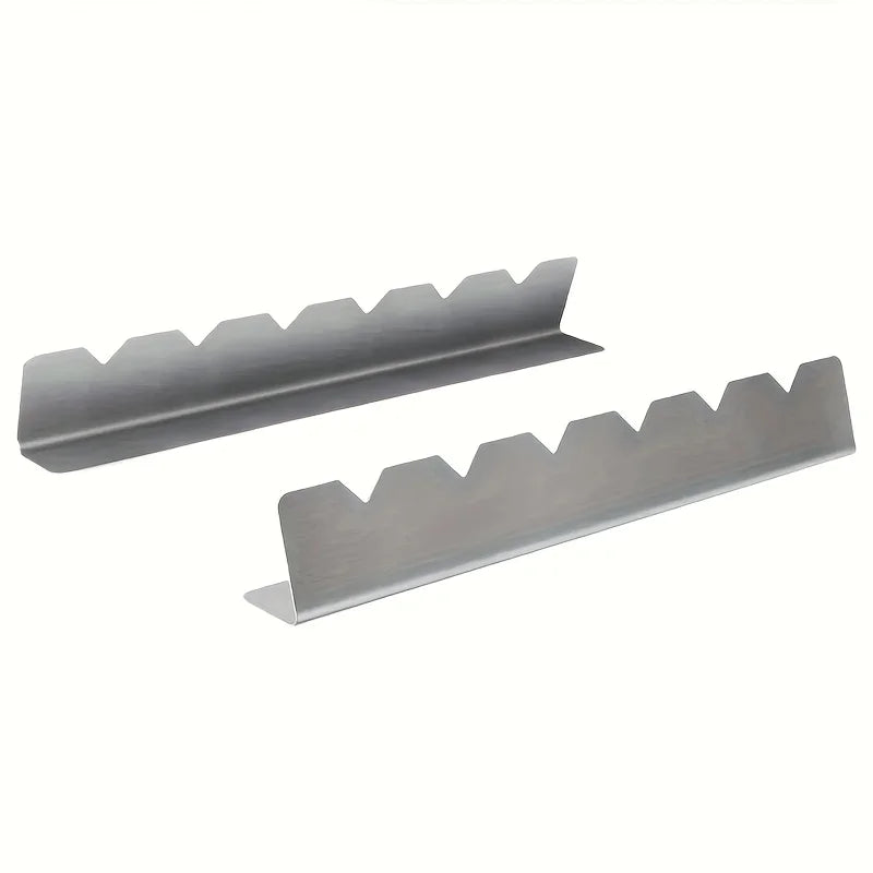 Grillvora Kebab Grillständer Set | Spießhalter für BBQ | Edelstahl & Hitzebeständig | 2 Stück