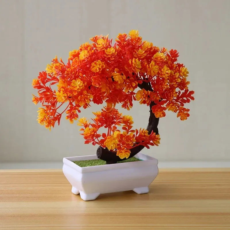 Bonsaira Künstlicher Bonsai im Topf | Realistische Deko-Pflanze | 27 x 18 cm | Pflegefrei für Tisch & Regal
