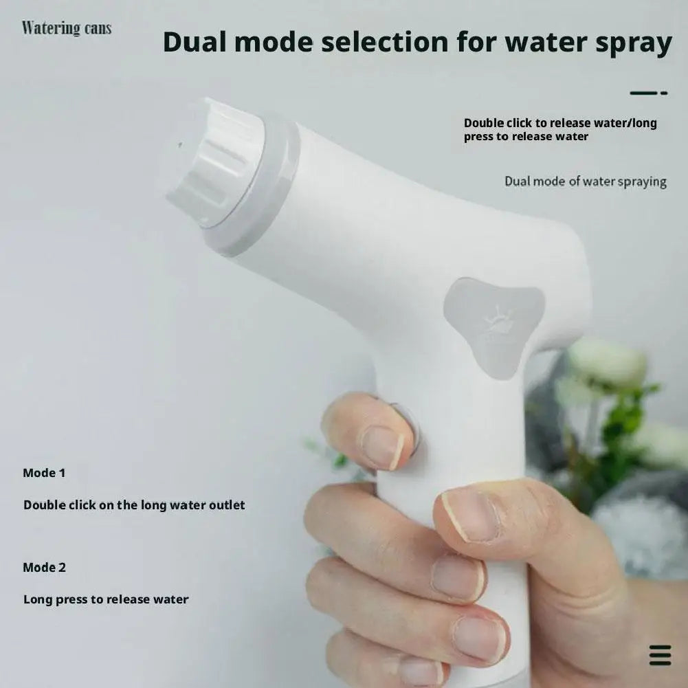 FloraMist | Elektrische Pflanzensprühflasche | Wiederaufladbar | Ultrafeine Zerstäubung | 1 Liter Wassertank