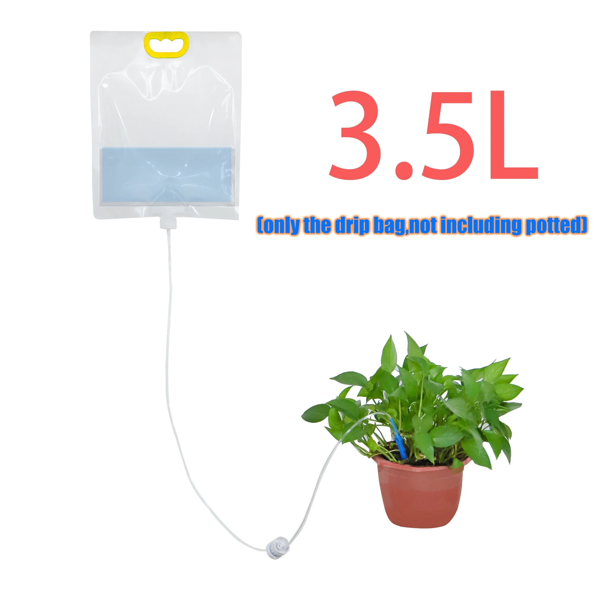 AQUAROOT Bewässerungsbeutel 5L | Automatische Tropfbewässerung | Mit Durchflussregler