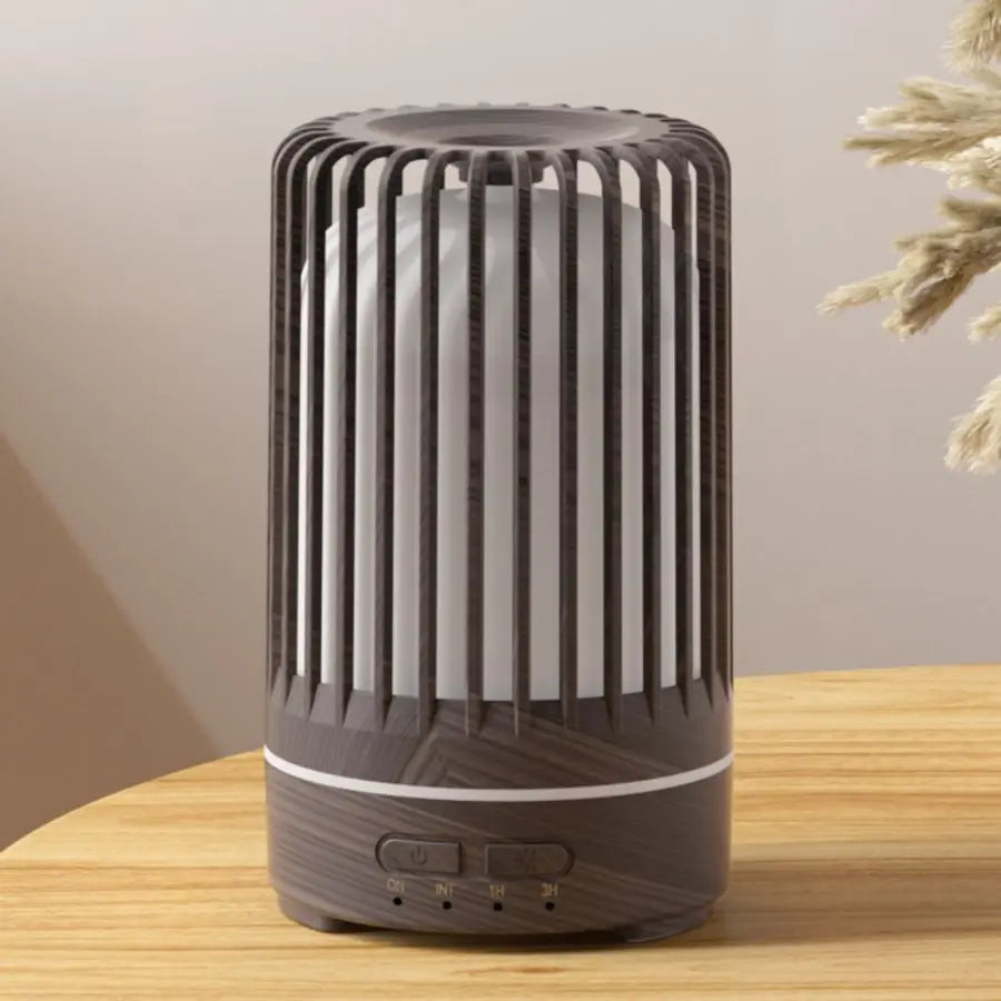 Auralis Mini Aroma Diffuser | 150 ml | Ultrasonic & LED Mood Light | USB Powered | Quiet Air Humidification