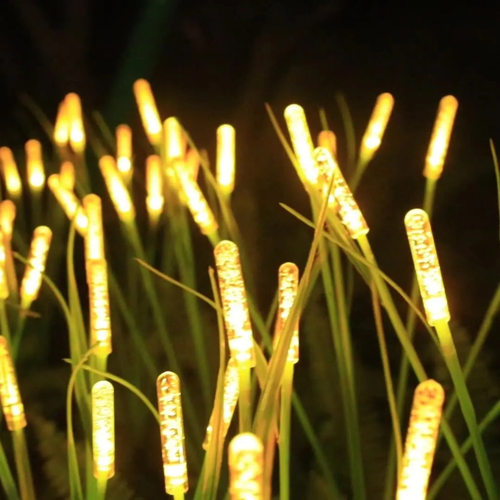 Lumivana | Solar-Gartenleuchte Glühwürmchen | Schwingende LED-Dekoleuchte | Wetterfest für Garten & Terrasse