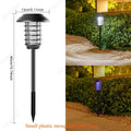 SolarNexa | LED Solar Insektenlampe | Wasserdichte Mückenfalle für Garten & Terrasse | Solar Gartenleuchte mit Insektenschutz