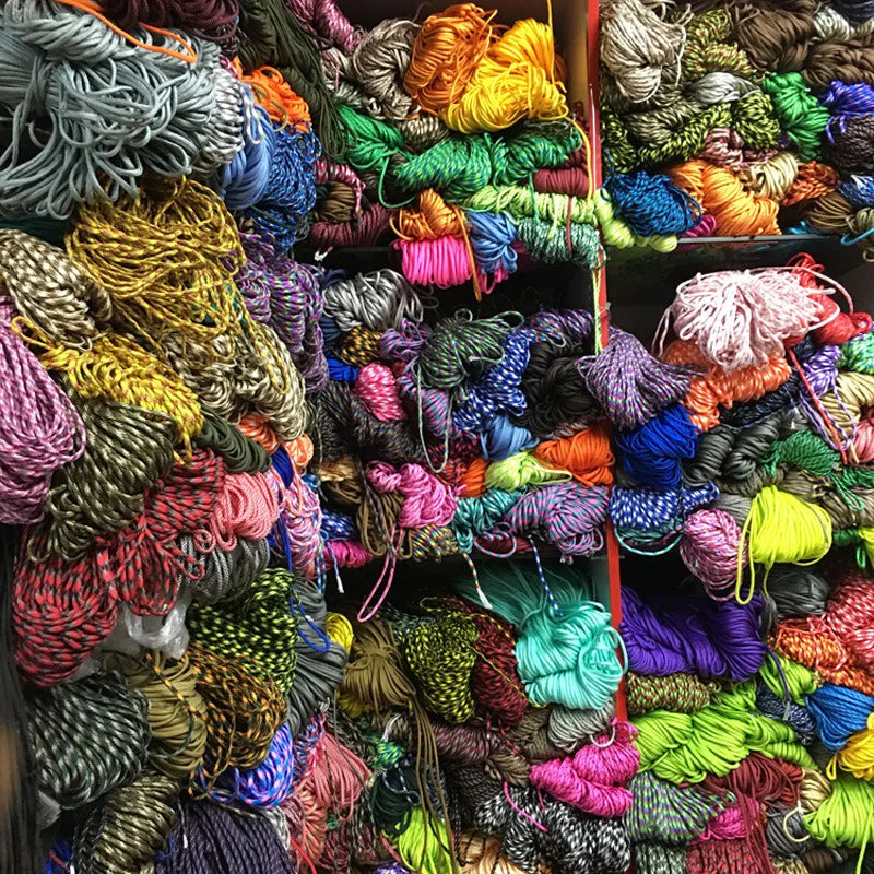 AlpinCore Paracord Seil 550LB | 4mm Outdoor Überlebensleine | 7-Kern Polyester | 5m 15m 30m