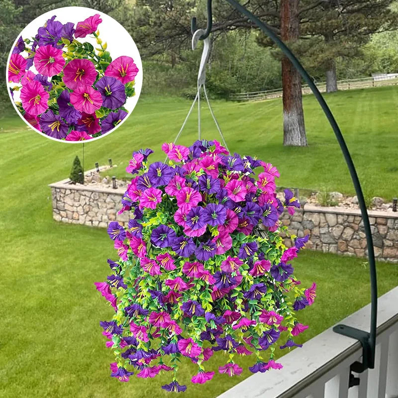 BlütenZauber Künstliche Winden-Girlande | 75 cm | Wand- & Outdoor-Deko | Hochzeit & Garten