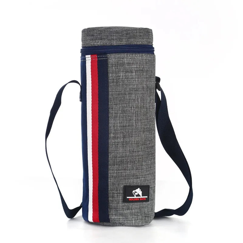 Cooltiva Insulated Bottle Bag 10×10×29 cm | Portable Cooler Bag Made of Oxford Fabric | For Travel, Sports & Outdoor