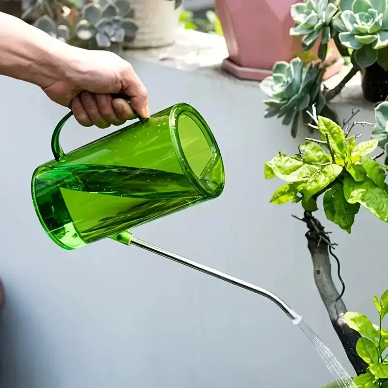 Floravia Gießkanne | Lange Ausgusstülle | 1 L Fassungsvermögen | Präzise Pflanzenbewässerung