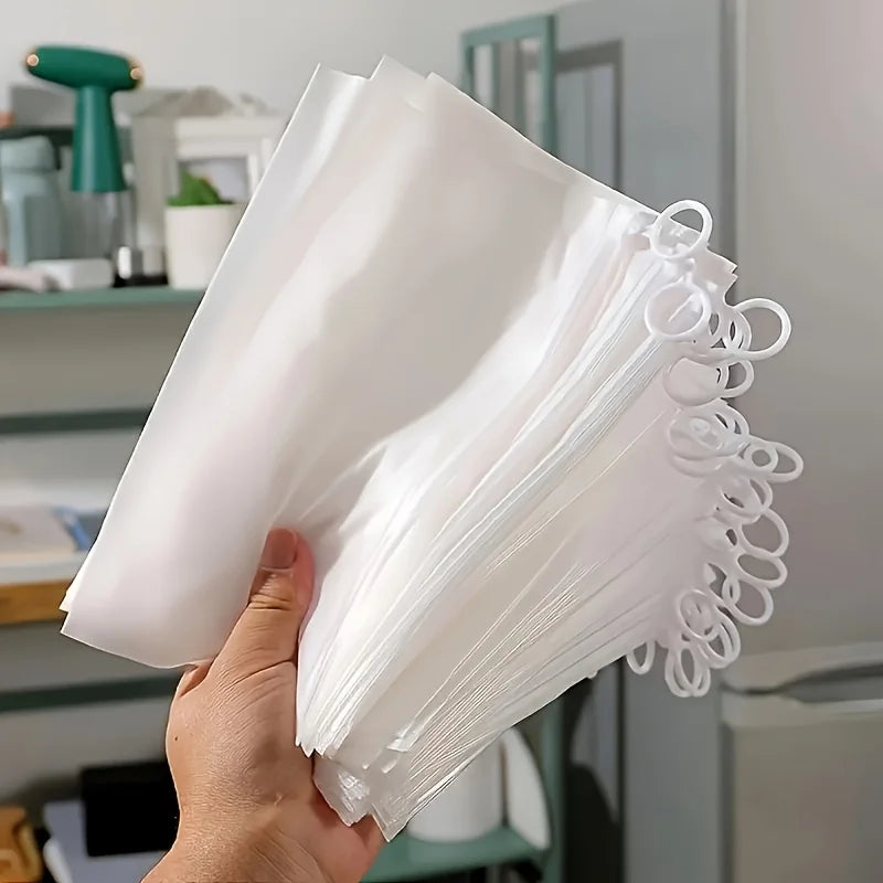ClearVoy | 12er Set transparente PVC Reißverschluss-Aufbewahrungsbeutel mit Griffen – wiederverwendbare Organizer-Taschen für Reise und Haushalt