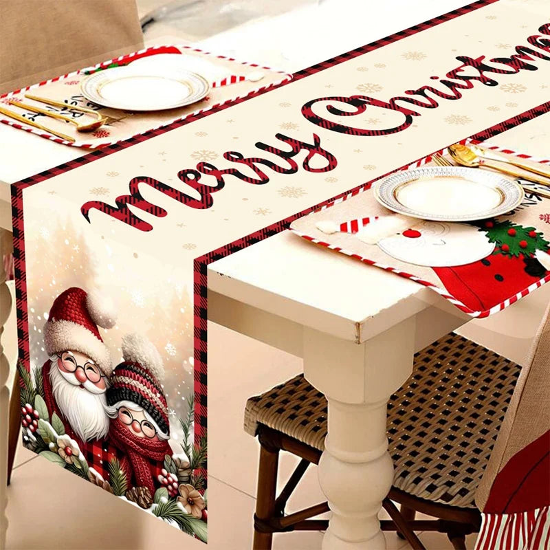 Christmas Table Runner Festivia | 180×35 cm | Elegant & Festive | Table Decor for Christmas & New Year 2025/2026