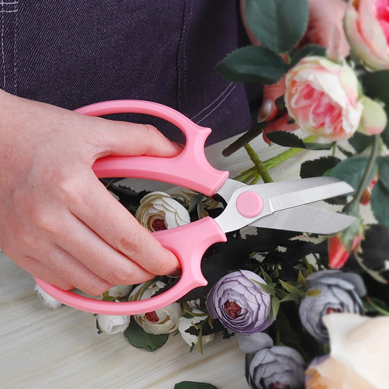 Floravivo Gartenschere Profi | Präzise Blumenschere | Ergonomischer Griff