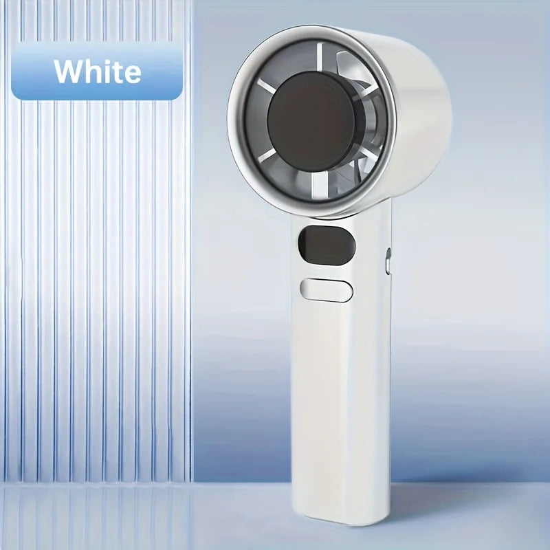 Mini Handventilator | USB wiederaufladbar | 400 mAh Akku | Tragbar für Reise & Outdoor | Sommer Kühlung