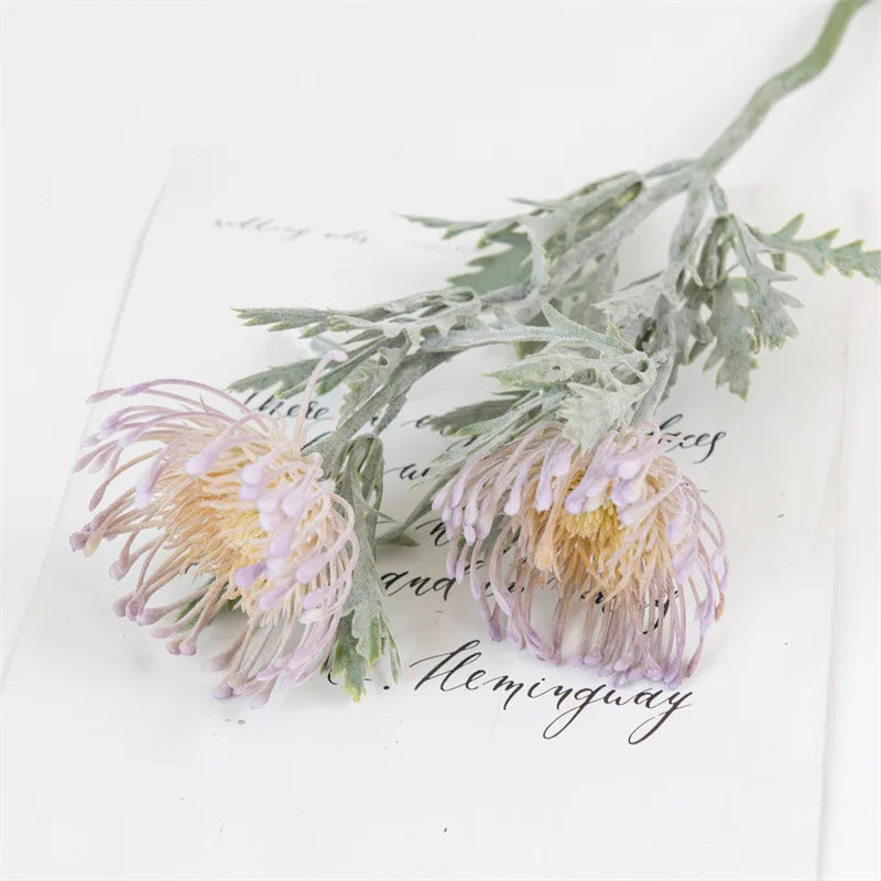 Floravienne Künstliche Chrysantheme 38 cm | große Blüte 10 cm | realistische Deko Blume