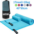 DryFlexo Schnell trocknendes Sporthandtuch | Mikrofaser | 40 x 80 cm | Fitness, Schwimmen & Camping
