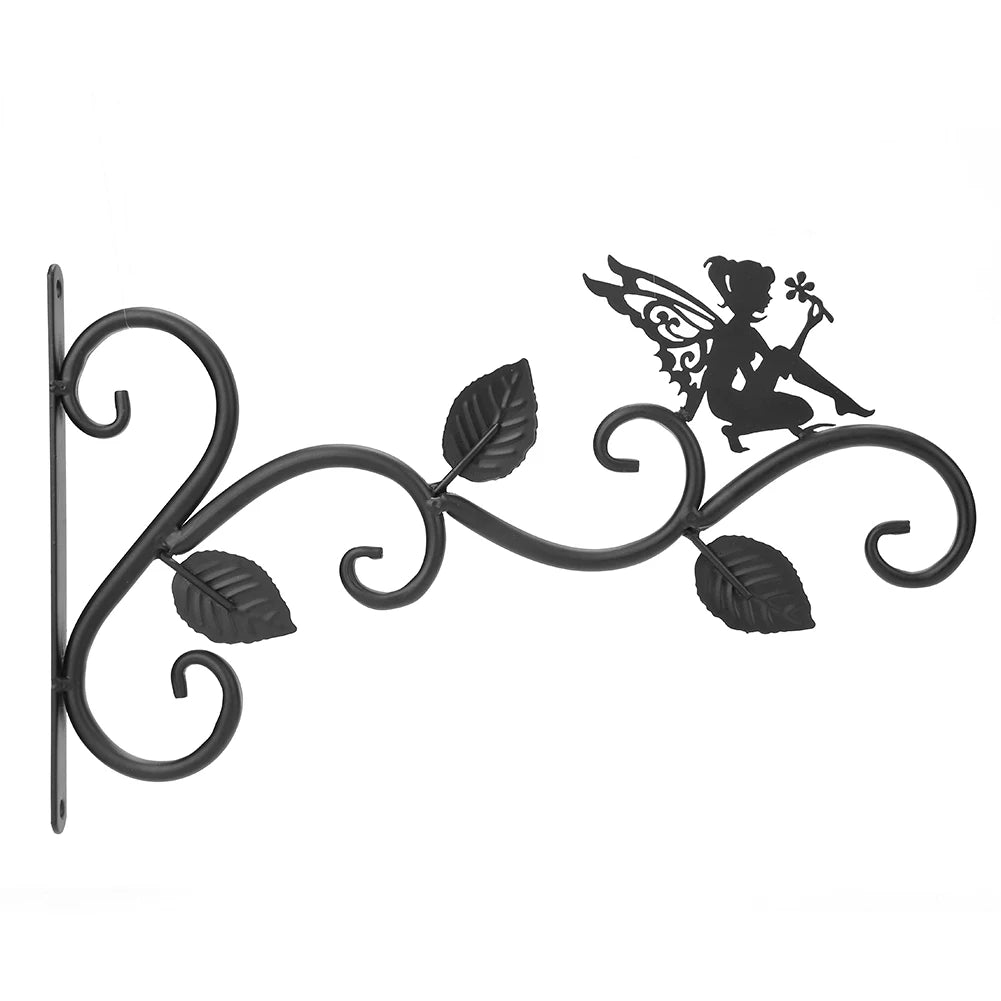 FloraHook Metall-Wandhaken für Pflanzen | Blumenampel Halter | Balkon & Garten Deko