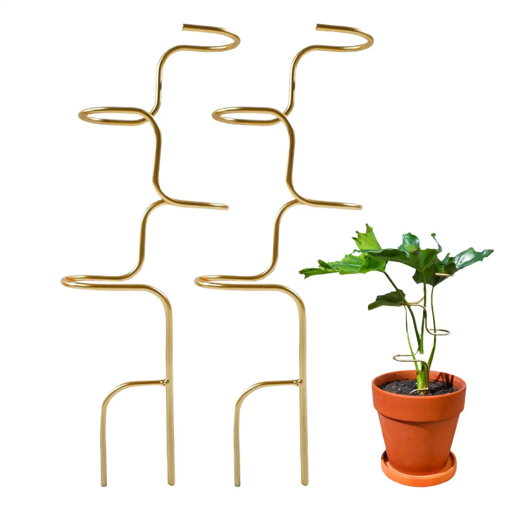 Floravinea Monstera Rankhilfe | Blatt-Design | Metall | 32 cm