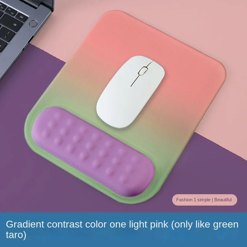 ErgoLoom Mouse Pad with Wrist Rest | Ergonomic & Non-Slip | Memory Foam & Anti-Slip Base | For Gaming & Office