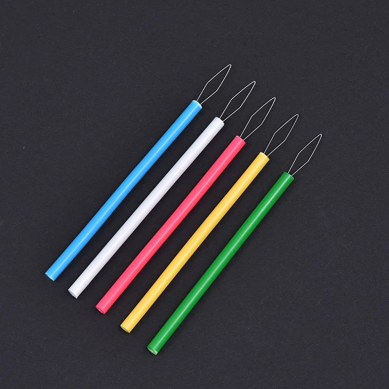 FadenFix Atelier Nadeleinfädler Set 5 Stück | Zylindrisches Design | Einfache Handhabung
