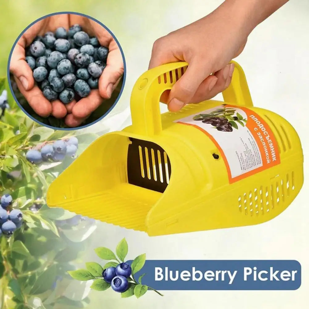 BerryEase Ergonomischer Blaubeer-Picker | Beerenpflücker mit Kammzähnen | Leicht & Tragbar für Garten & Ernte
