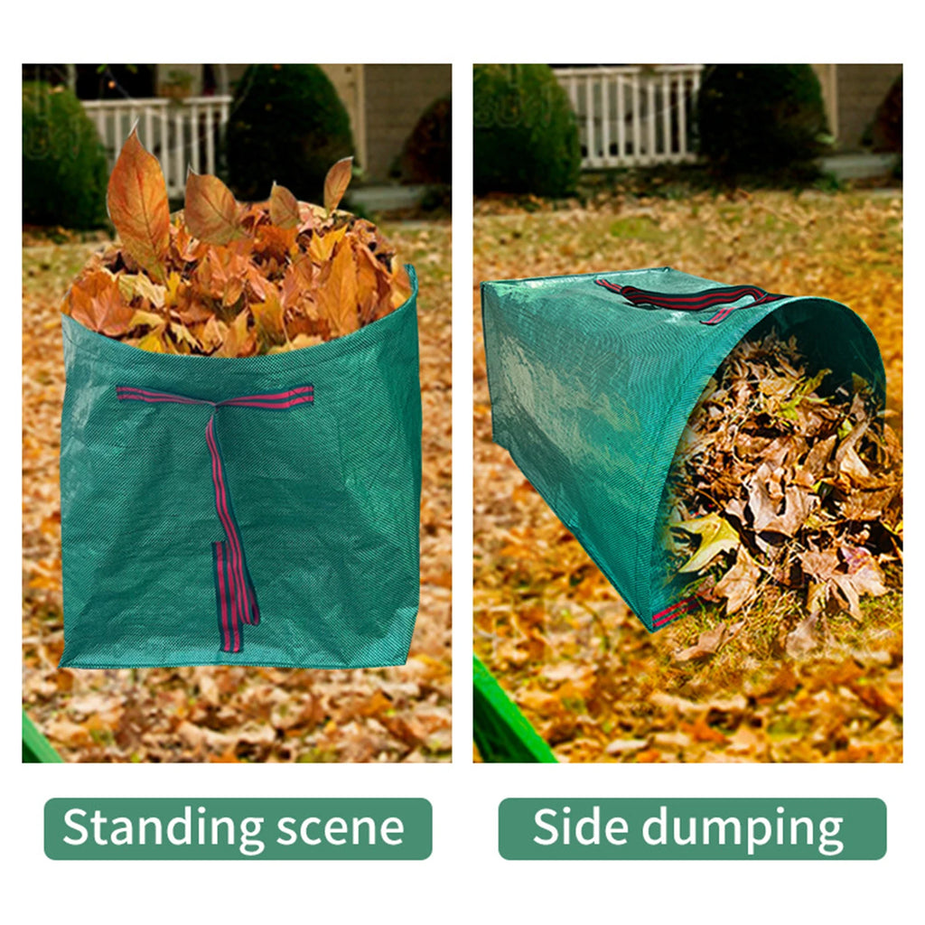 Verdevo | Gartenabfallsack mit Tragegriffen | Wiederverwendbarer Laubsack aus PP | 150 L / 200 L / 270 L