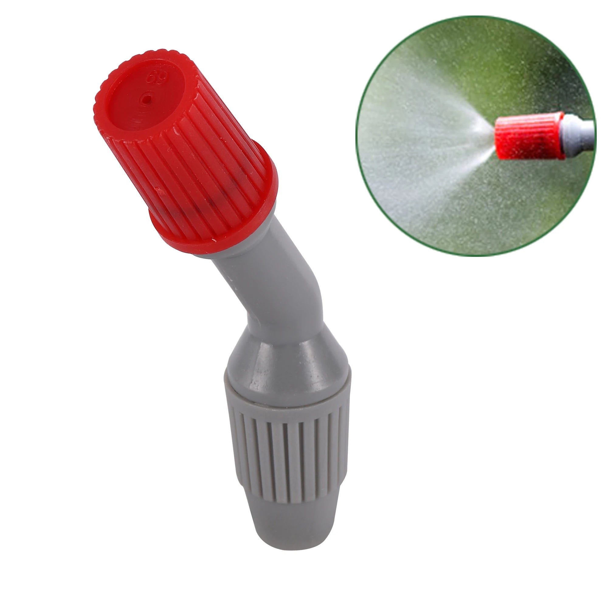 AgroVario Sprühdüse für Rückenspritze | Verstellbar | PP & Messing | 1/4" Anschluss
