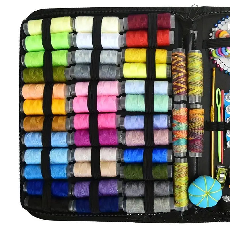 FadenZauber Atelier Nähset Multifunktion | Komplettes DIY Zubehör Set | Für Haushalt & Reise