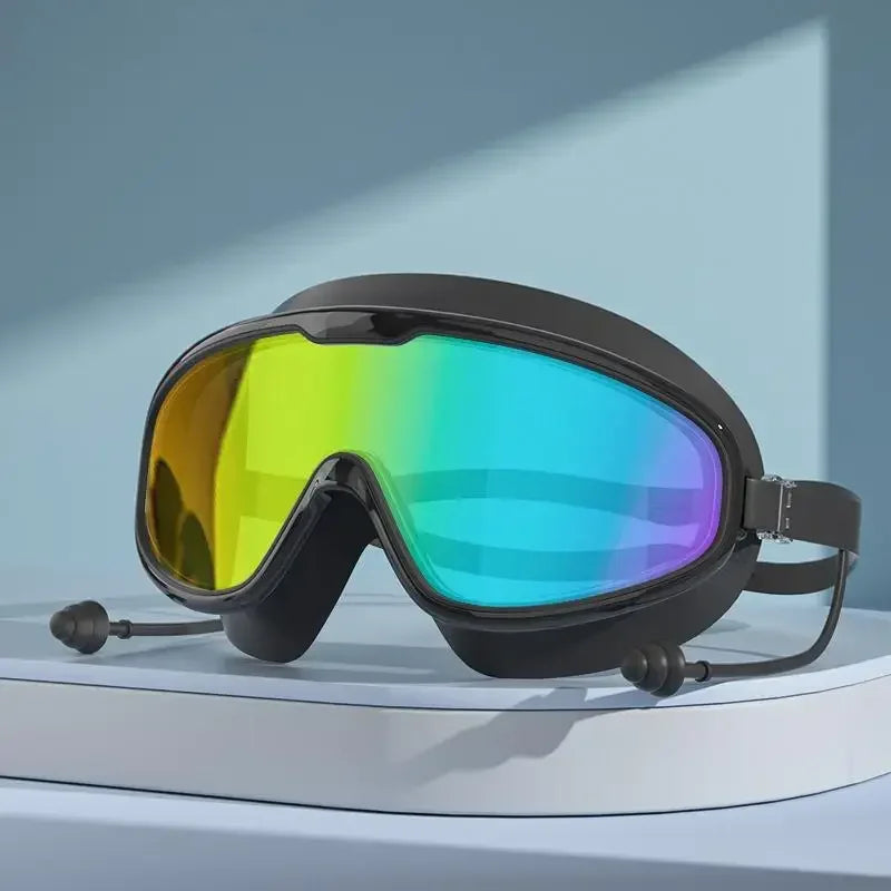 AquaVision Schwimmbrille für Erwachsene & Jugendliche | Anti-Beschlag | UV-Schutz | Weites Sichtfeld