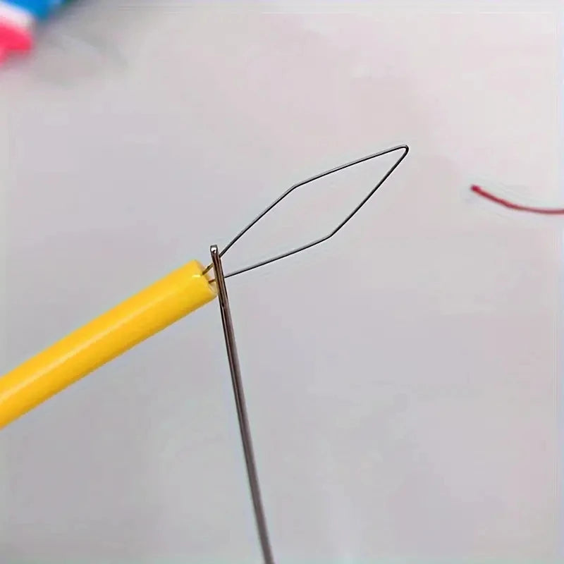 FadenFix Atelier Nadeleinfädler Set 5 Stück | Zylindrisches Design | Einfache Handhabung