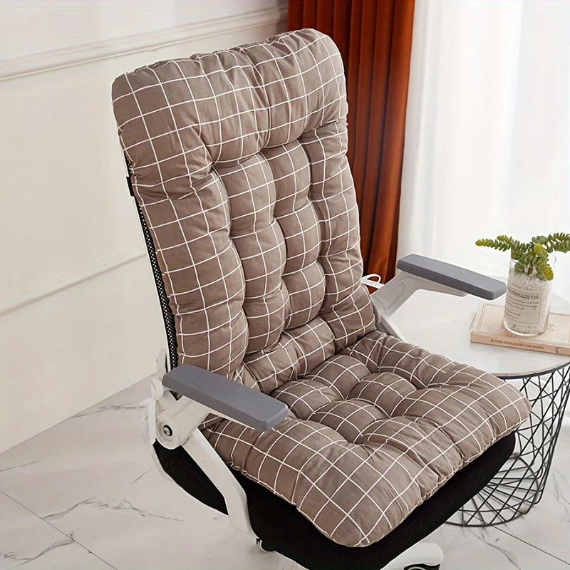 ErgoLivia | Ergonomic Seat Cushion with Back Support | Comfort & Posture Correction | For Office, Home & Car