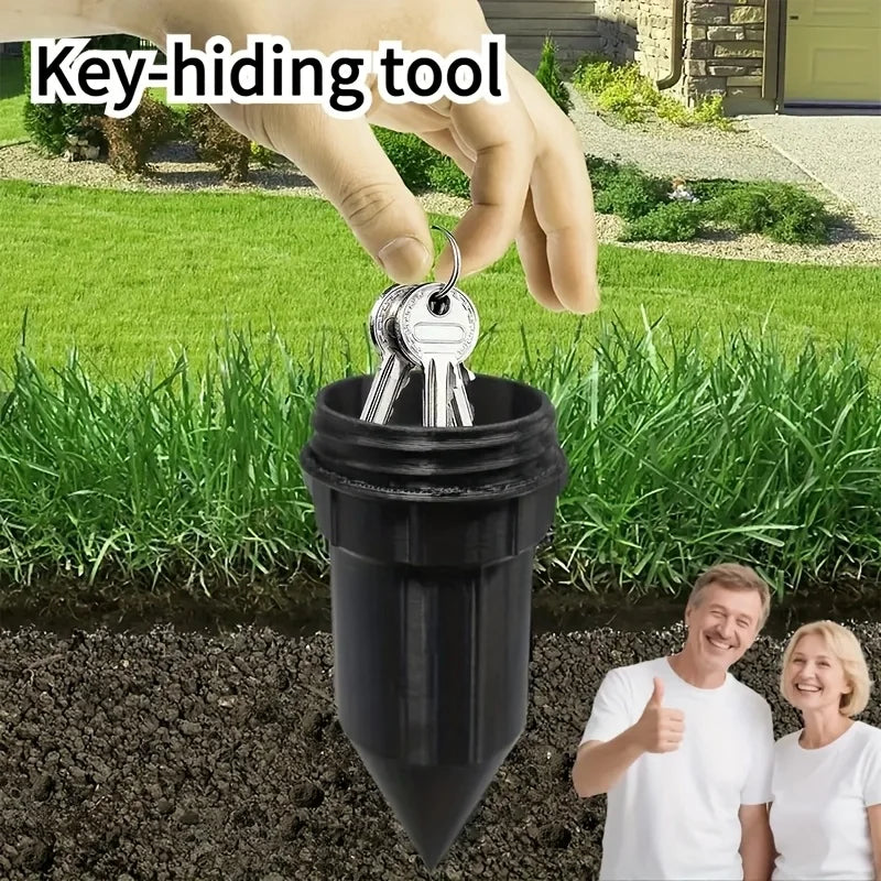 Gardivault Schlüsselversteck Garten | Realistischer Sprinkler | Unterirdischer Key Safe