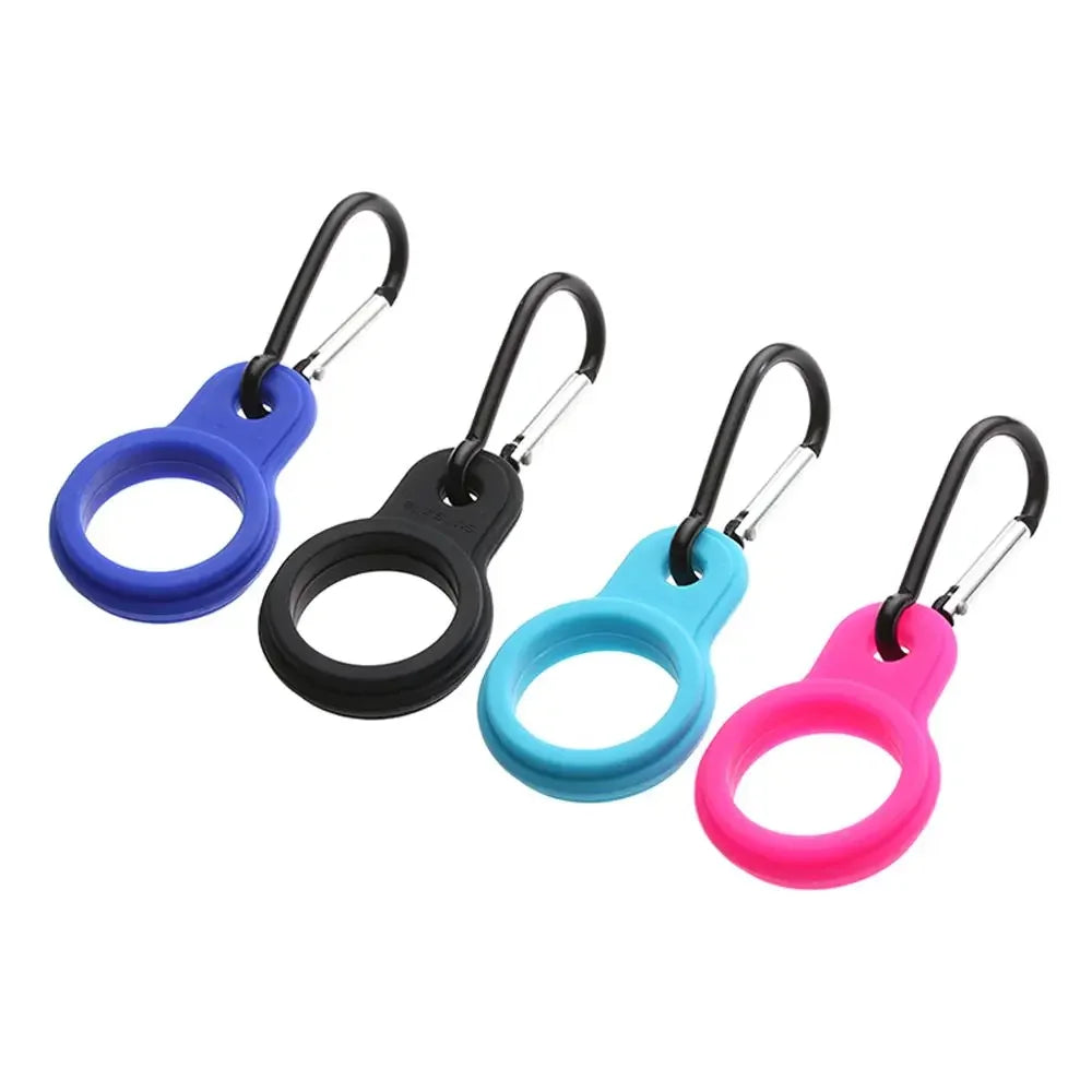 HydroClip Flaschenhalter Karabiner | Outdoor Getränkehalter | Aluminium & Nylon für Rucksack und Gürtel