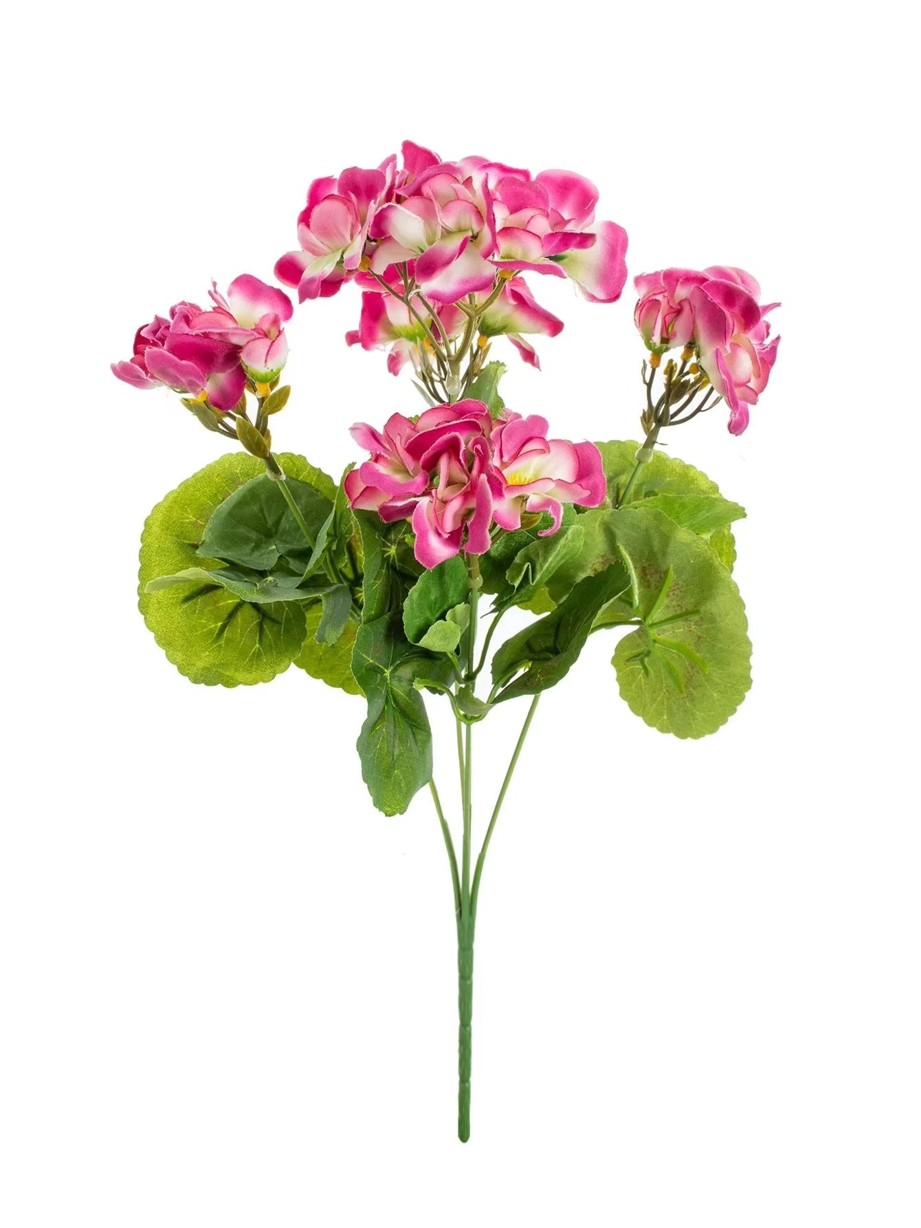 FloraCharm Künstliche Begonie Blume | Dekoration für Hochzeit & Zuhause | Bonsai, Fensterbank, DIY Basteln