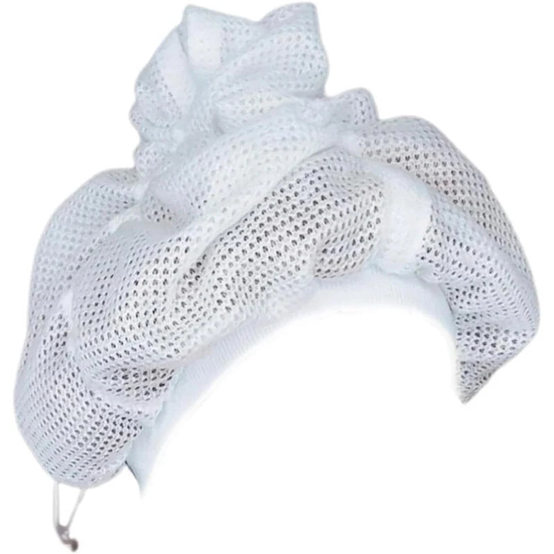 Curlovia Haar Trockenhaube Locken | Schnelltrocknend | Verstellbar mit Kordelzug | Plopping Cap