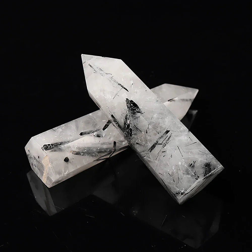 Crystal Obelisk Elaria | Natural Stone Healing Stone | For Meditation & Reiki | 4–8 cm