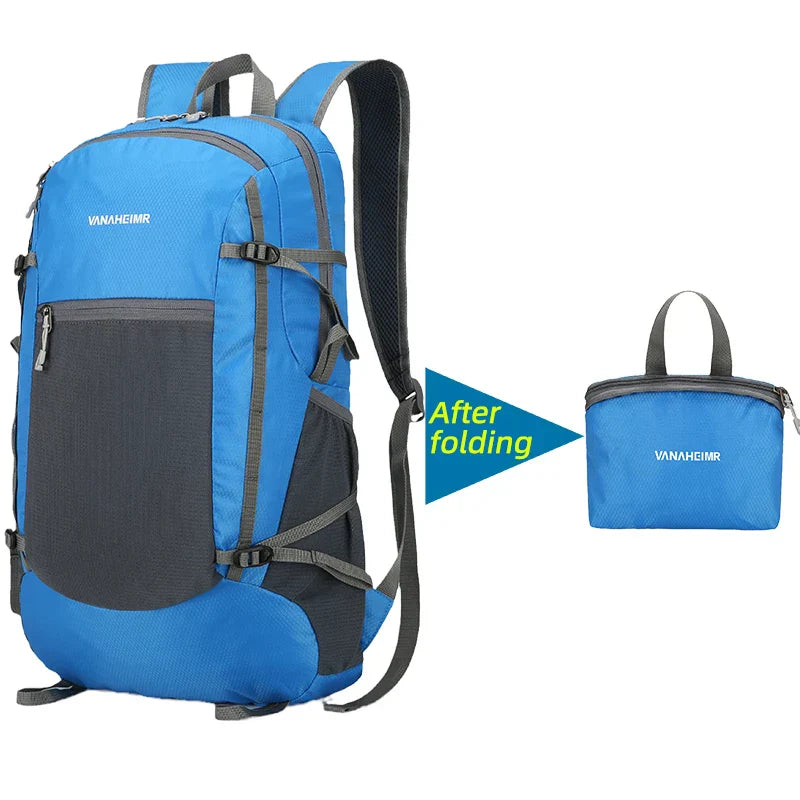 Foldable Backpack "Alpivio" | Ultralight & Compact | 18L Volume | 42x28x15 cm