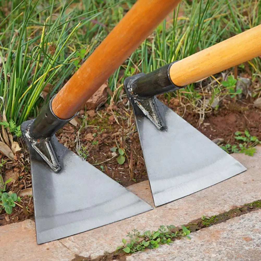 AgroForge Gartenhacke Schmiedestahl | Robuste Unkrauthacke | Bodenbearbeitung & Gemüse pflanzen | Ergonomisch