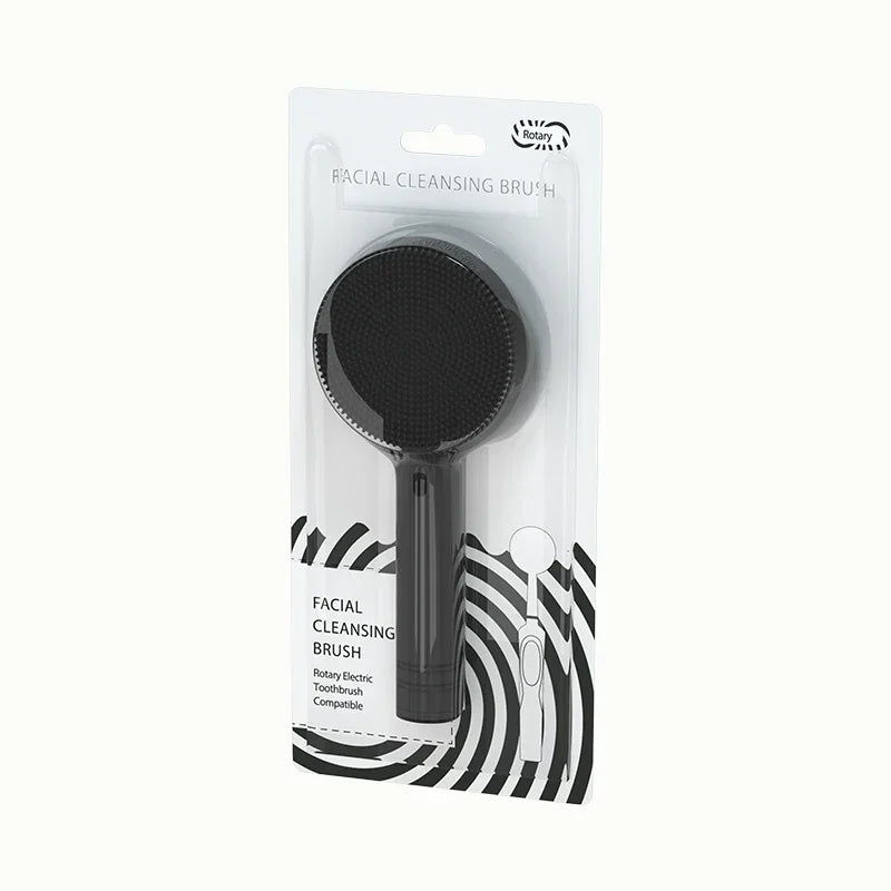 DermaVibe Silikon-Gesichtsreinigungsaufsatz für elektrische Zahnbürsten – Sanfte Tiefenreinigung & Gesichtsmassage