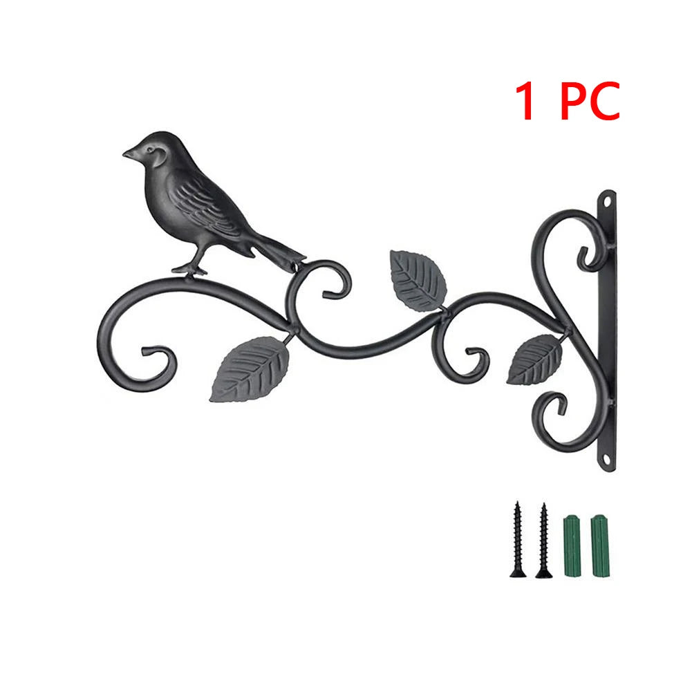 FloraHook Metall-Wandhaken für Pflanzen | Blumenampel Halter | Balkon & Garten Deko