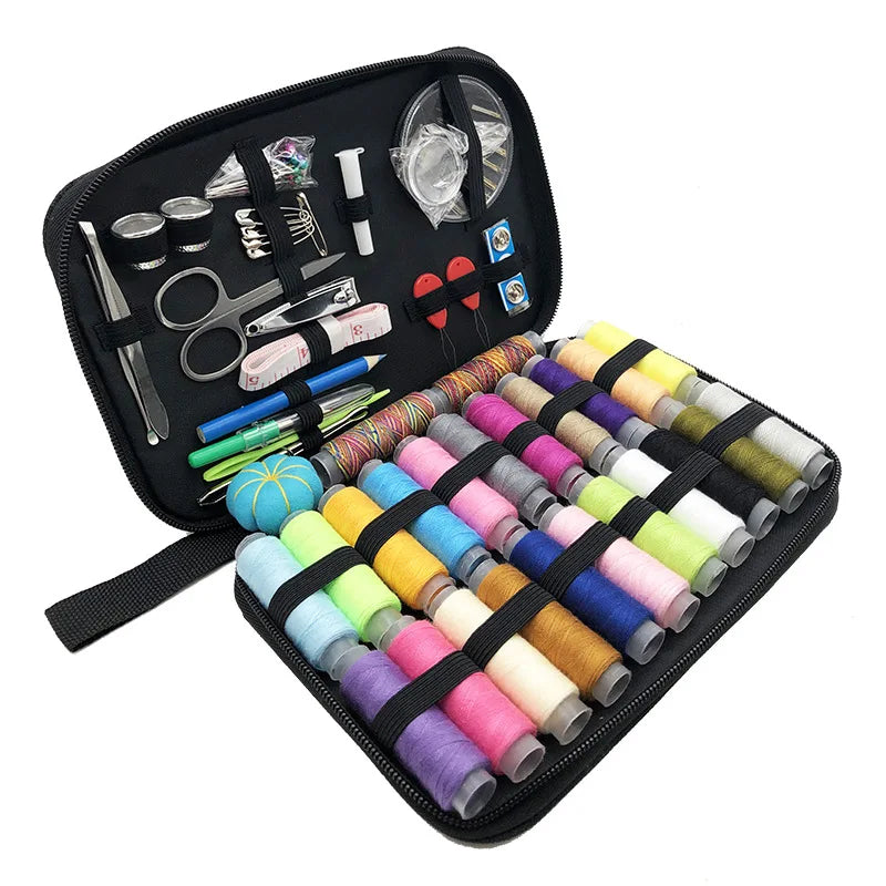 FadenZauber Atelier Nähset Multifunktion | Komplettes DIY Zubehör Set | Für Haushalt & Reise