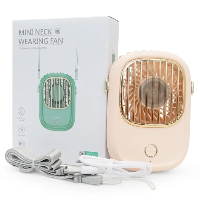AeroLynx Portable Neck Fan | Rechargeable & Multifunctional | For Outdoors, Travel & Home