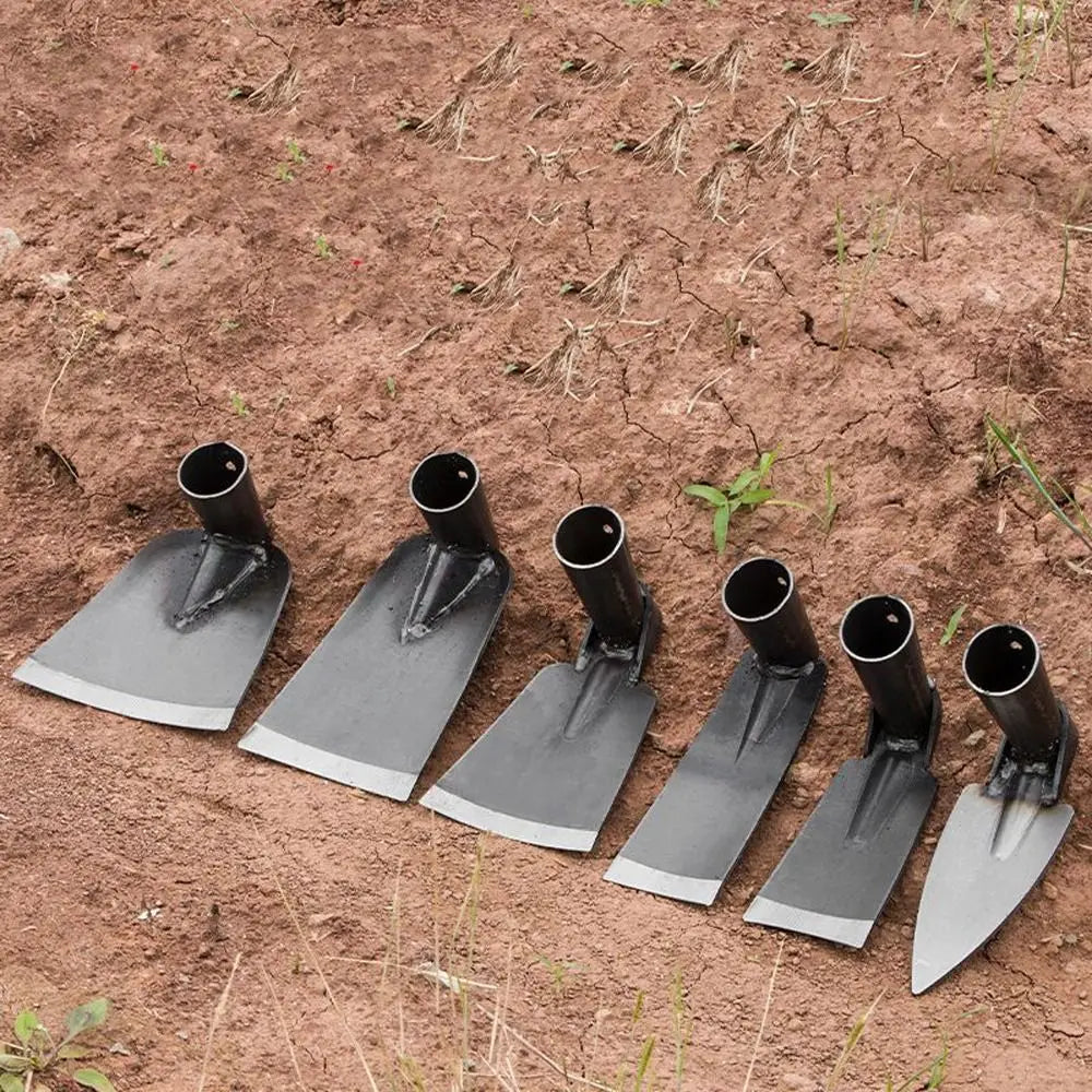 AgriVanto Gartenhacke | Robustes Unkraut- & Bodenbearbeitungswerkzeug | Manganstahl Hacke für Gemüse & Blumen