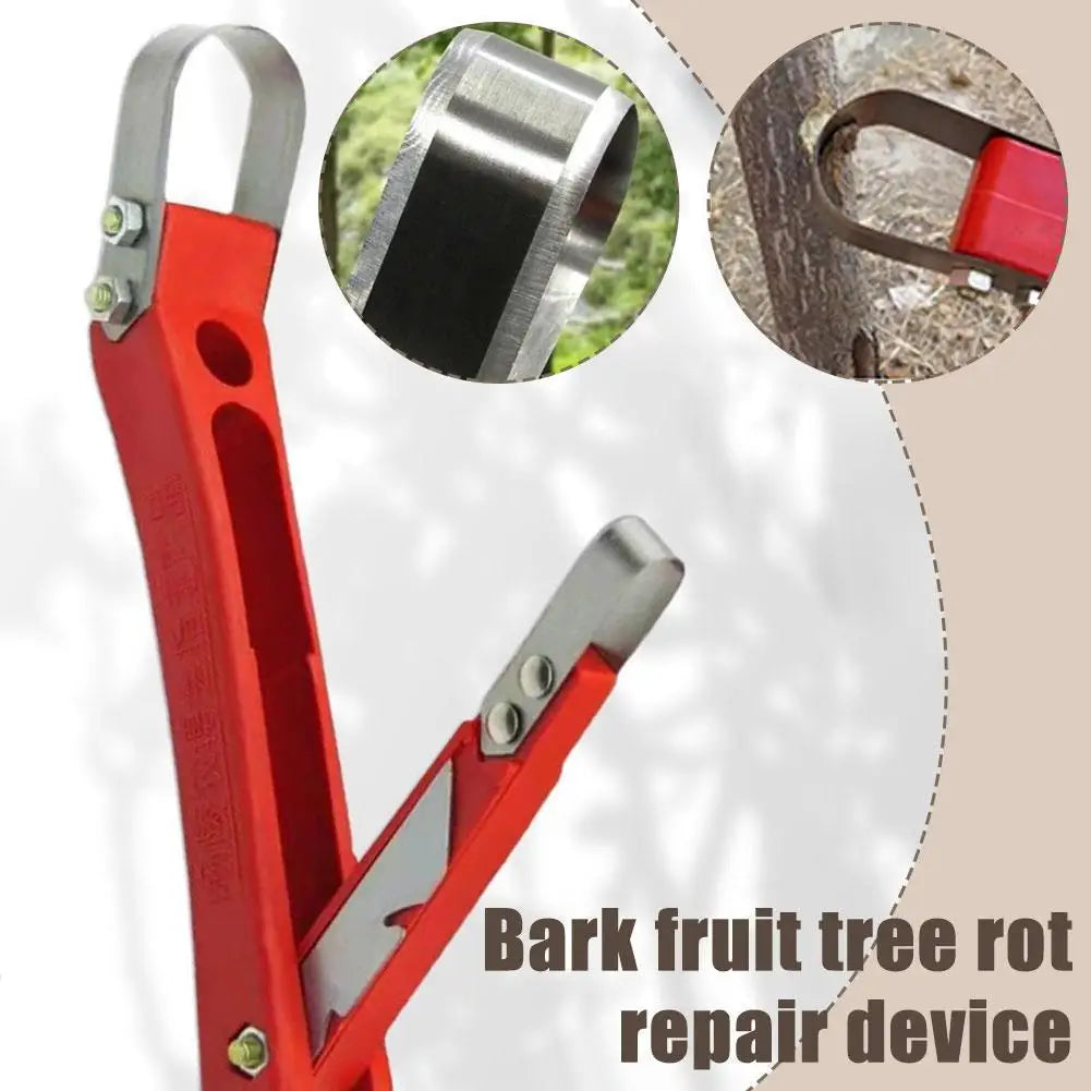 Arborix | Baumrinden-Reparaturwerkzeug | 2-in-1 Rindenschaber & Veredelungswerkzeug | Für Obstbäume und Gartenpflege